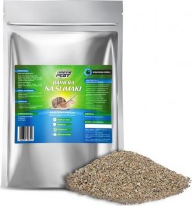 NO PEST Środek na Ślimaki 1,5kg Preparat Przeciw Ślimakom BIO* Nawóz na Ślimaki Mięczaki Odstraszacz Ślimaków 2