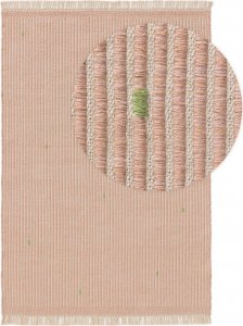 Benuta Dywan  krótkowłosy BRUNO kolor pudrowy róż styl klasyczny 90x130 benuta 1