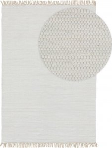 Benuta Dywan  krótkowłosy TOM kolor biały styl minimalistyczny 80x150 benuta 1