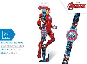 Kids Euroswan Zegarek cyfrowy KE02 Avengers Marvel MV16049 Kids Euroswan 1