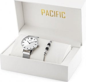 Zegarek Pacific ZEGAREK DAMSKI PACIFIC X6023-01 - komplet prezentowy (zy725a) 1