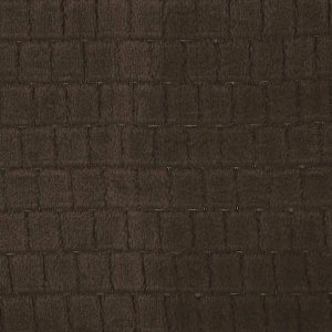 Springos Narzuta na łóżko, pled 130x180cm tłoczony, dwustronny koc na kanapę brązowy UNIWERSALNY 4