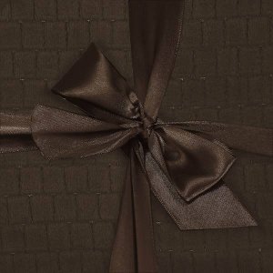 Springos Narzuta na łóżko, pled 130x180cm tłoczony, dwustronny koc na kanapę brązowy UNIWERSALNY 7