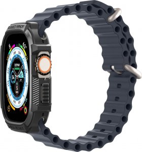 Spigen Etui Spigen Rugged Armor Apple Watch Ultra 49mm Matte Black 7