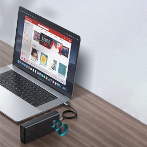 Powerbank Baseus Amblight Overseas Edition 30000mAh Czarny 11