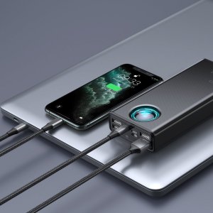 Powerbank Baseus Amblight Overseas Edition 30000mAh Czarny 16
