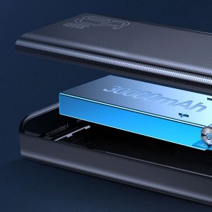 Powerbank Baseus Amblight Overseas Edition 30000mAh Czarny 2