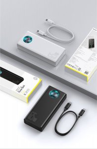 Powerbank Baseus Amblight Overseas Edition 30000mAh Czarny 4