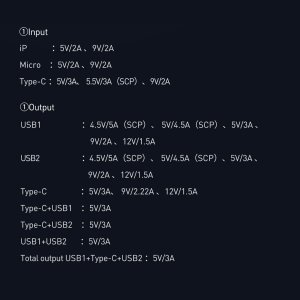 Powerbank Baseus Adaman 10000mAh Czarny 3