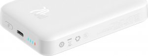 Powerbank Baseus Magnetic Mini 20W 10000mAh Biały 5