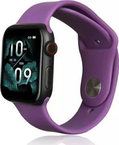 Pasek do smartwatcha Beline Silicone do Apple Watch 42/44/45/49mm fioletowy /purple 1
