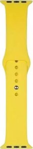Pasek do smartwatcha Beline Silicone do Apple Watch 42/44/45/49mm żółty /yellow 2