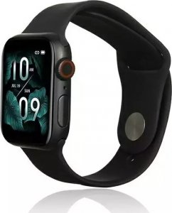 Pasek do smartwatcha Beline Silicone do Apple Watch 42/44/45/49mm czarny /black 1