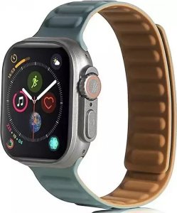Beline pasek Apple Watch Magnetic 42/44/45/49mm zielony /green 2