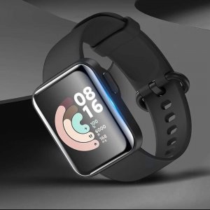 Alogy Alogy 3x Szkło na smartwatch elastyczne 3D do Xiaomi Redmi Watch 2 Lite Black uniwersalny 5