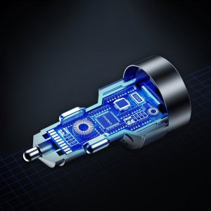 Ładowarka Choetech Choetech szybka ładowarka samochodowa 130W 2xUSB-C + USB-A czarny (TC0011) 8