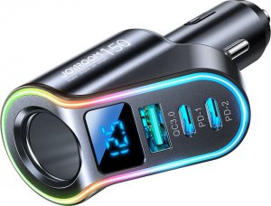 Ładowarka Joyroom JR-CL21 1x USB-A 2x USB-C 3 A  (JYR590) 3