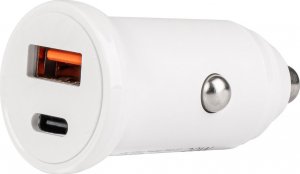 Ładowarka AMiO Ładowarka samochodowa pch pro-07 usb-c+usb 20w 12/24v 1