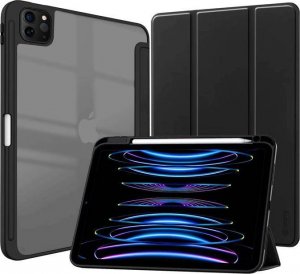 Etui na tablet Crong PrimeFolio Etui iPad Pro 11 (2022-2021) / iPad Air 10.9 (5-4 gen.) z podstawką i ładowaniem Apple Pencil (czarny) 2