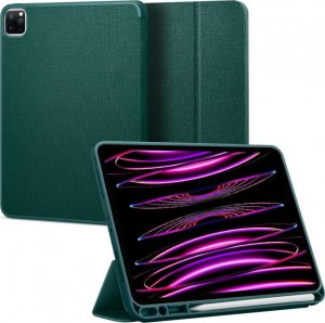 Etui na tablet Spigen Etui Spigen Urban Fit Apple iPad Pro 12.9 2021/2022 (5. i 6. generacji) Midnight Green 1