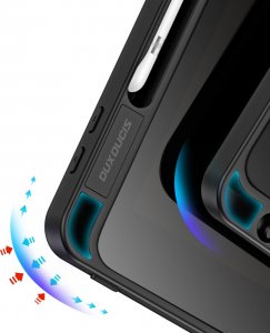 Etui na tablet Dux Ducis Dux Ducis Magi etui iPad 10.9'' 2022 (10 gen.) pokrowiec z miejscem na rysik smart cover podstawka czarne 12