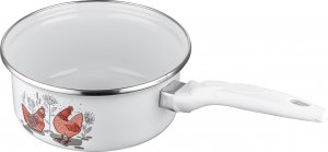 Emalia Pleszew Rondel emaliowany Emalia Polska Pleszew Rubinka 16 cm 1,3 l 4