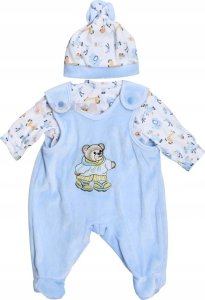 Adar Lalka bobas 45cm z dźwiękiem mówi i śpiewa po polsku niebiesko-różowe ubranko 567832 11