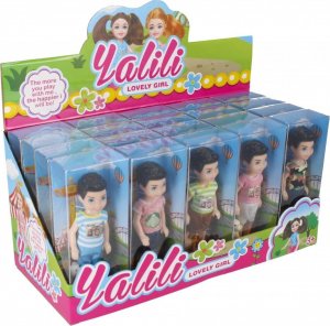 Mega Creative LALKA CHLOPIEC 13CM AKC 7X16X4 MIX5 MC20/300/600 12