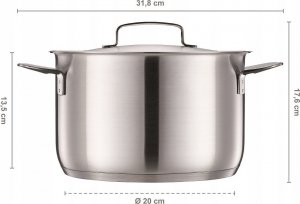 Fiskars FISKARS RONDEL Z POKRYWKĄ 5L ALL STEEL 7