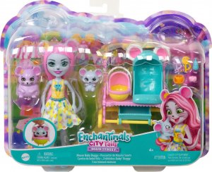 Mattel Enchantimals Lalka Zestaw Historyjka Wózek Myszek 4