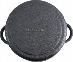 KRISBERG GARNEK ŻELIWNY 5.5L 26cm KRISBERG KS-2639 16