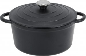 KRISBERG GARNEK ŻELIWNY 5.5L 26cm KRISBERG KS-2639 3