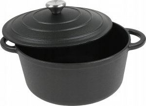 KRISBERG GARNEK ŻELIWNY 5.5L 26cm KRISBERG KS-2639 8