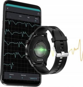 Smartwatch Bakeeley SMARTWATCH MESKI TĘTNO PULSOKSYMETR DOTYK KROKI L13 11