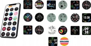 Smartwatch Bakeeley SMARTWATCH MESKI TĘTNO PULSOKSYMETR DOTYK KROKI L13 3