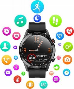 Smartwatch Bakeeley SMARTWATCH MESKI TĘTNO PULSOKSYMETR DOTYK KROKI L13 7