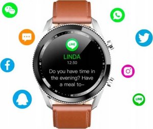 Smartwatch Bakeeley SMARTWATCH KROKI TLEN SEN CIŚNIENIE PULSOKSYMETR Superband LR726 12