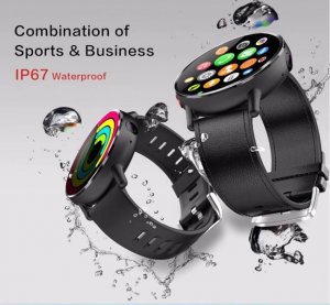 Smartwatch Active Band SMARTWATCH MĘSKI ZEGAREK PULS 4G APARAT 8MPX ANDROID 9.1 GPS WiFi SIM SMS ROZMOWY PRO BAND PASEK DM19 3