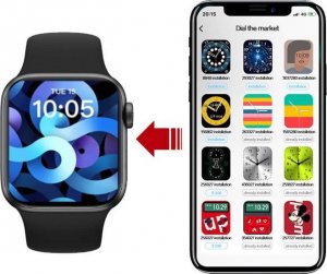 Smartwatch Bakeeley  AK76 PRO Czarny 8