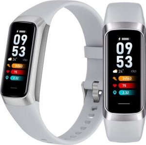 Smartwatch Active Band SMARTWATCH WATCH ZEGAREK CZARNY C60 Opaska FIT SMARTBAND Pulsometr iOS ANDROID AMOLED PULS 1