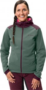 Vaude Kurtka wodoodporna sportowa damska Vaude Qimsa - zielona 42 2