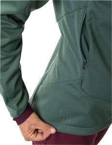 Vaude Kurtka wodoodporna sportowa damska Vaude Qimsa - zielona 42 6