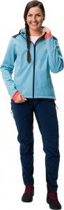 Vaude Kurtka wodoodporna sportowa damska Qimsa - niebieska 38 5