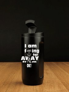 Dr.Bacty Kubek termiczny na kawę Dr.Bacty Notus 360 ml - czarny - Away 2