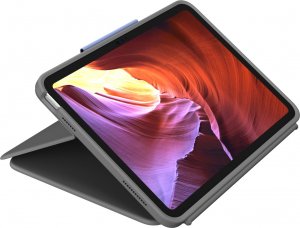 Logitech Rugged Folio, etui z klawiaturą do iPada (10. gen. i A16), QWERTY układ US international - Szary (920-011208) 4