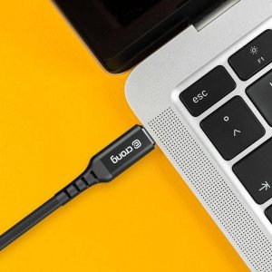 Kabel USB Crong USB-A - USB-C 0.25 m Czarny (CRG565) 8