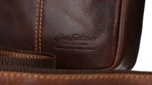 Peterson Listonoszka skórzana PTN TB-117-COM COGNA koniakowa 6