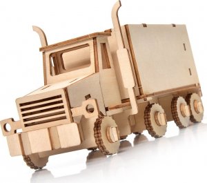 Little-Story Little Story Drewniane Puzzle Model 3D - Ciężarówka 2