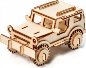 Little-Story Little Story Drewniane Puzzle Model 3D - Jeep 1