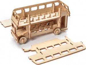 Little-Story  Drewniane Puzzle Model 3D - Autobus 11